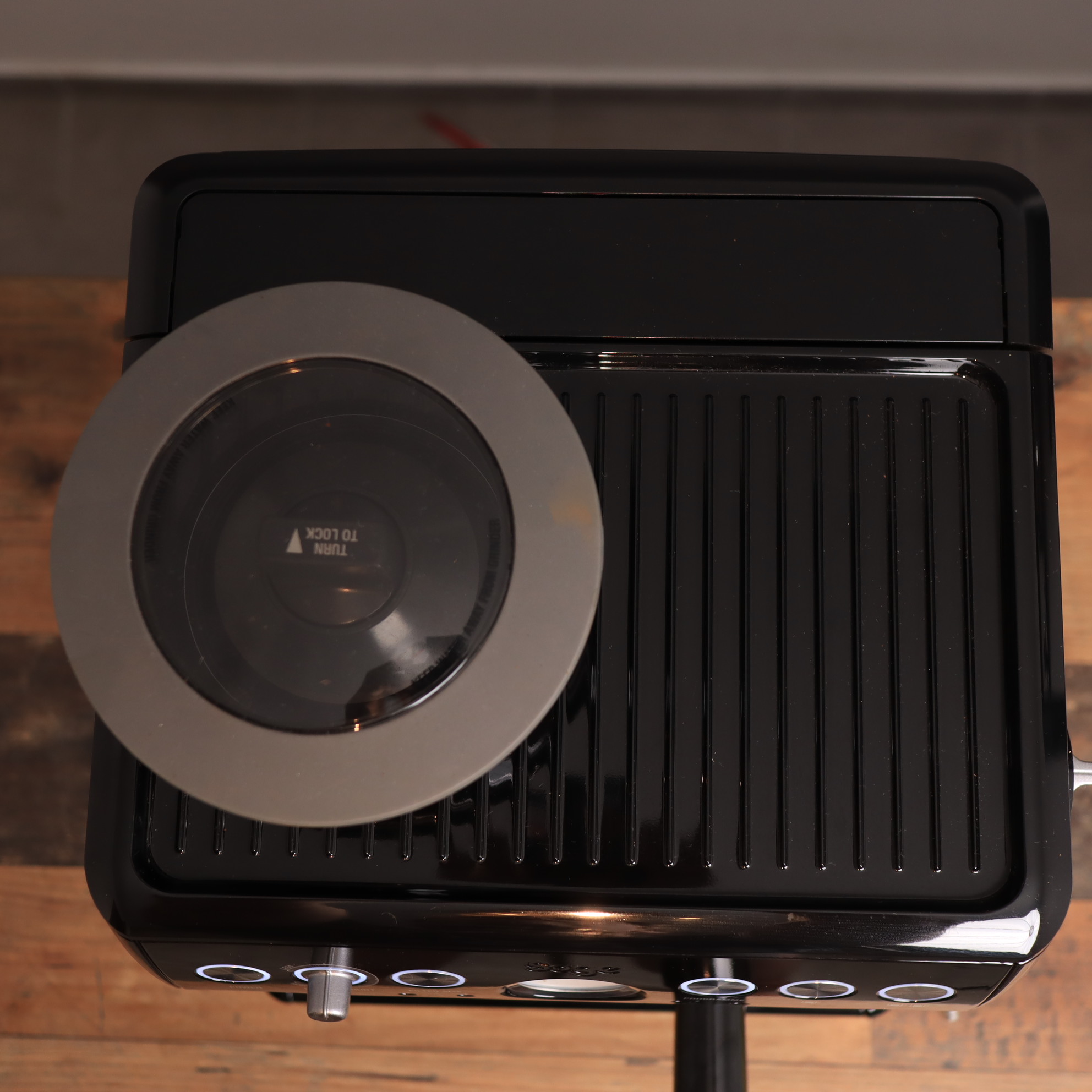 Breville Barista Express from above