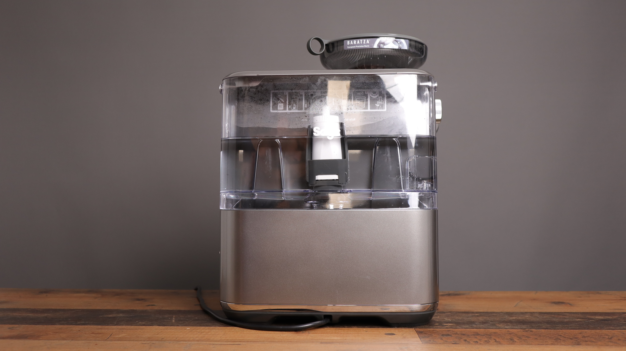 Back view of Breville Barista Touch Impress