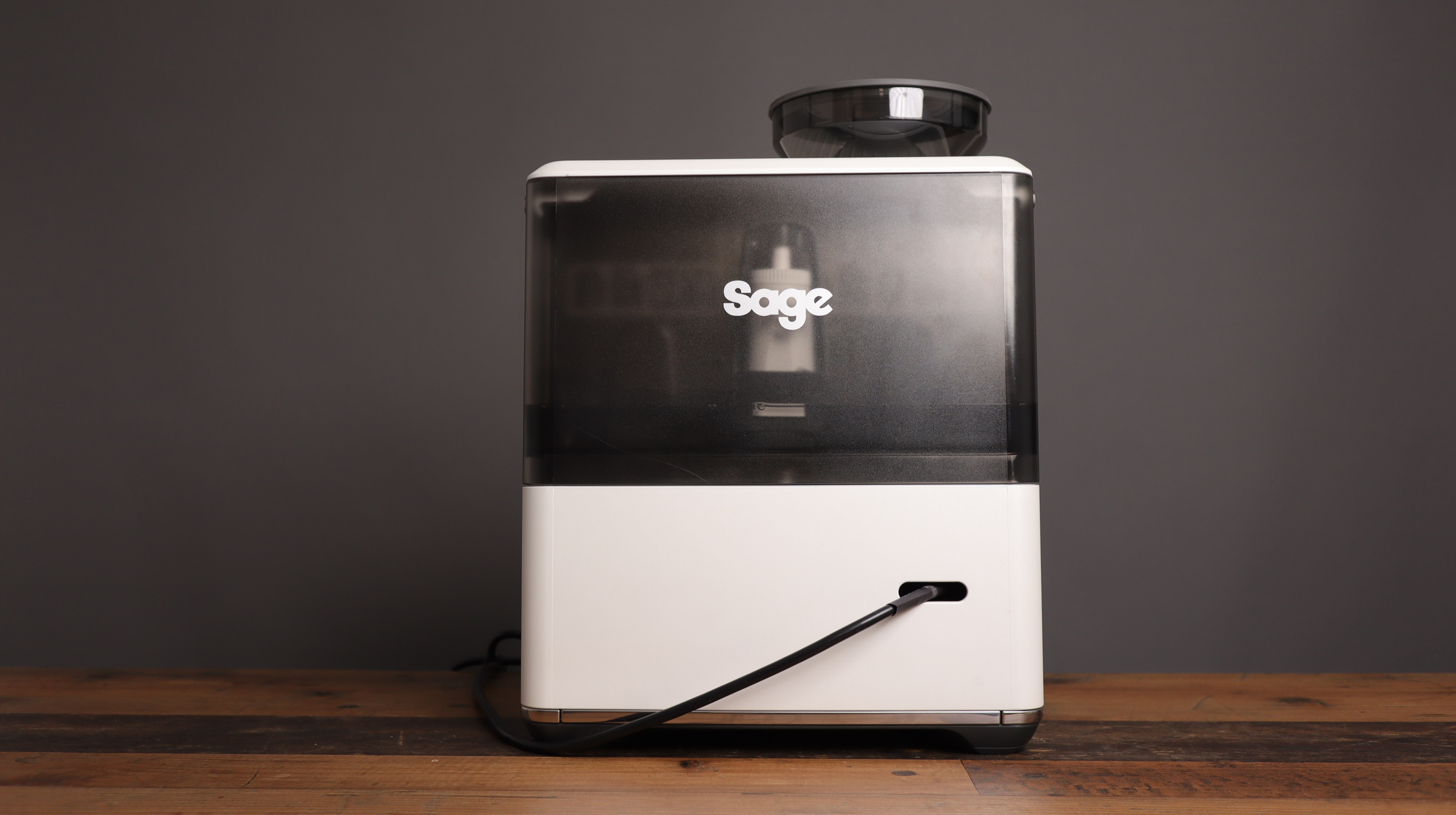 Back view of Breville Barista Express Impress