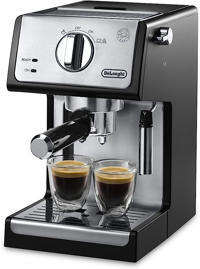 Delonghi ECP3420 Espresso Machine from the front