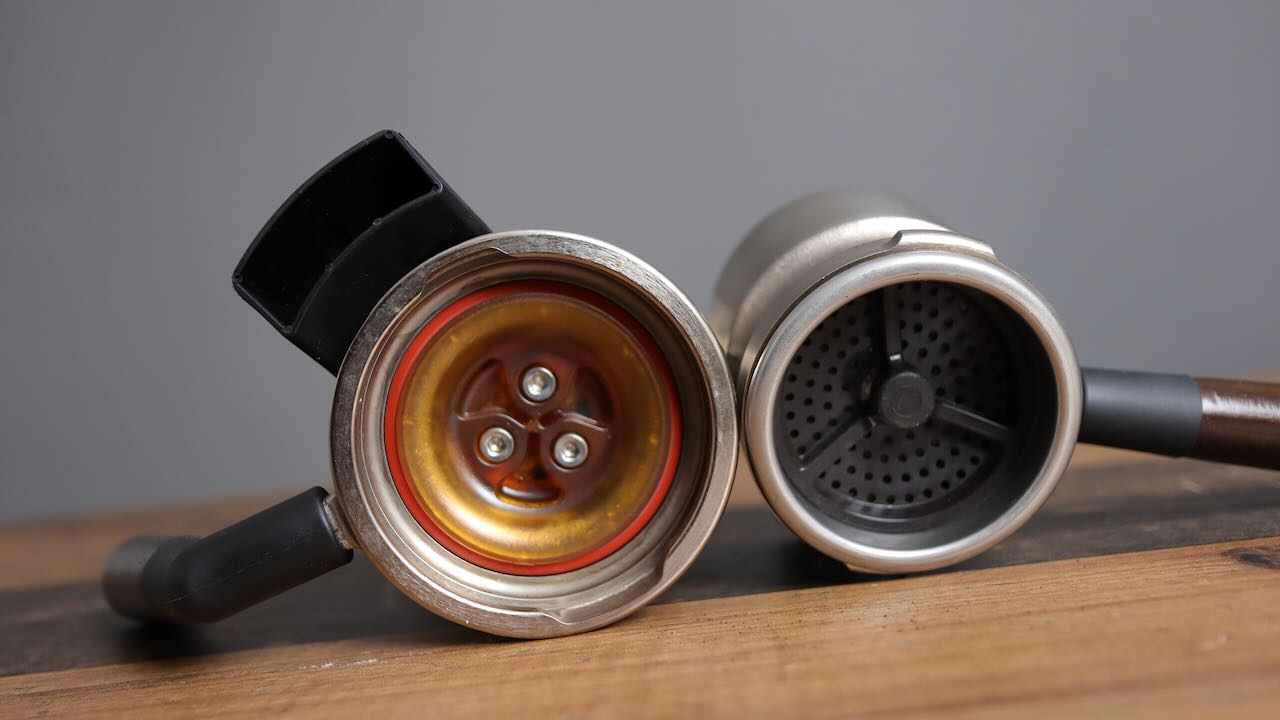 9Barista portafilter and brew group