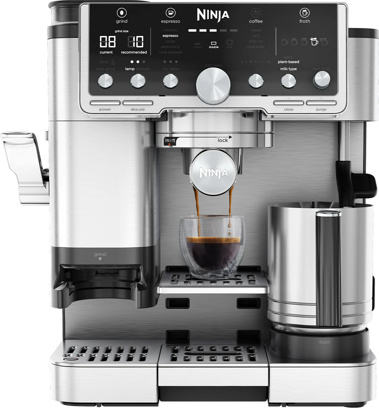 Ninja ES701 Ninja ES701 espresso machine with tamper