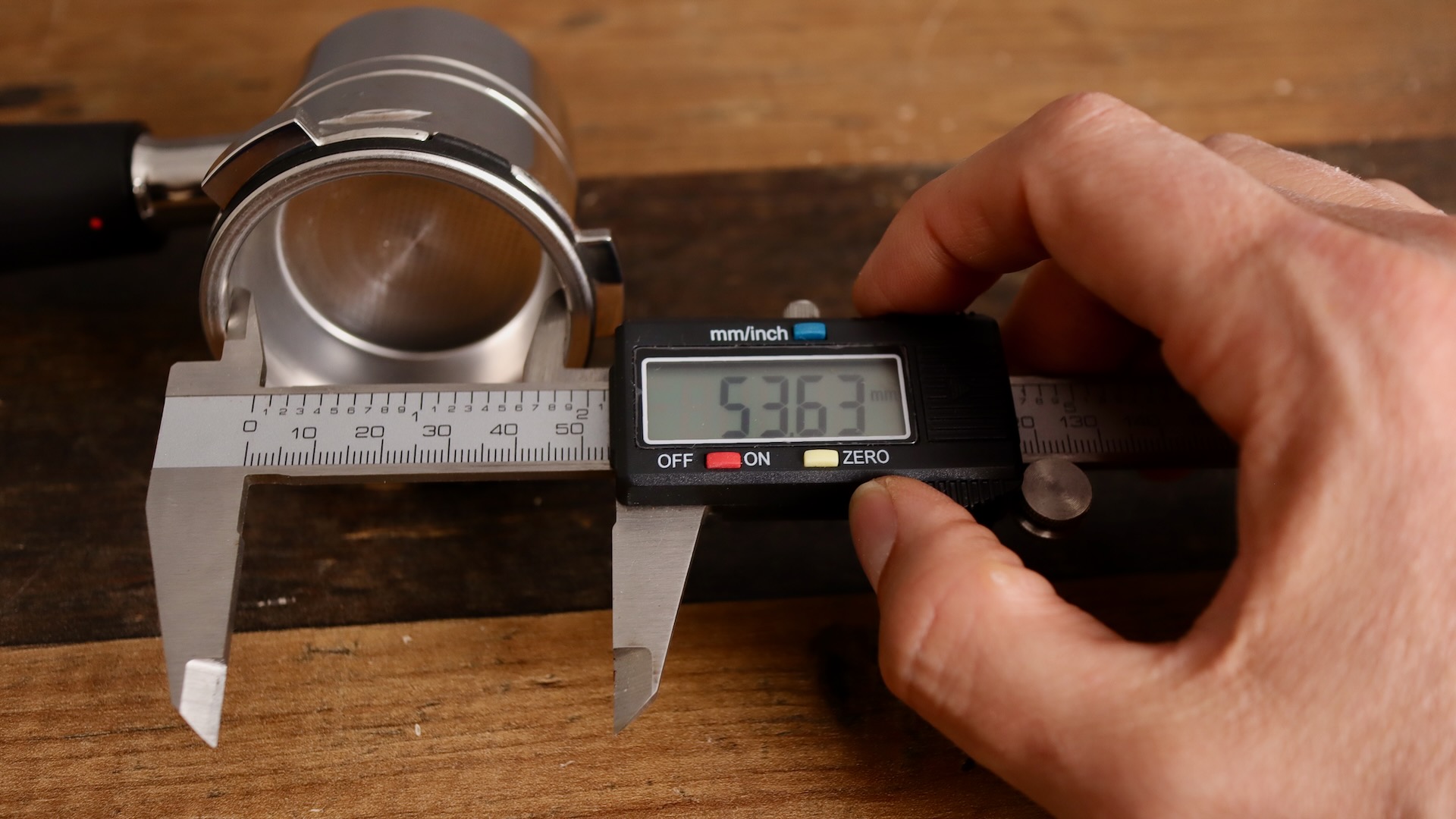 The Ninja Luxe Cafe Pro ES701 is a 53mm espresso machine