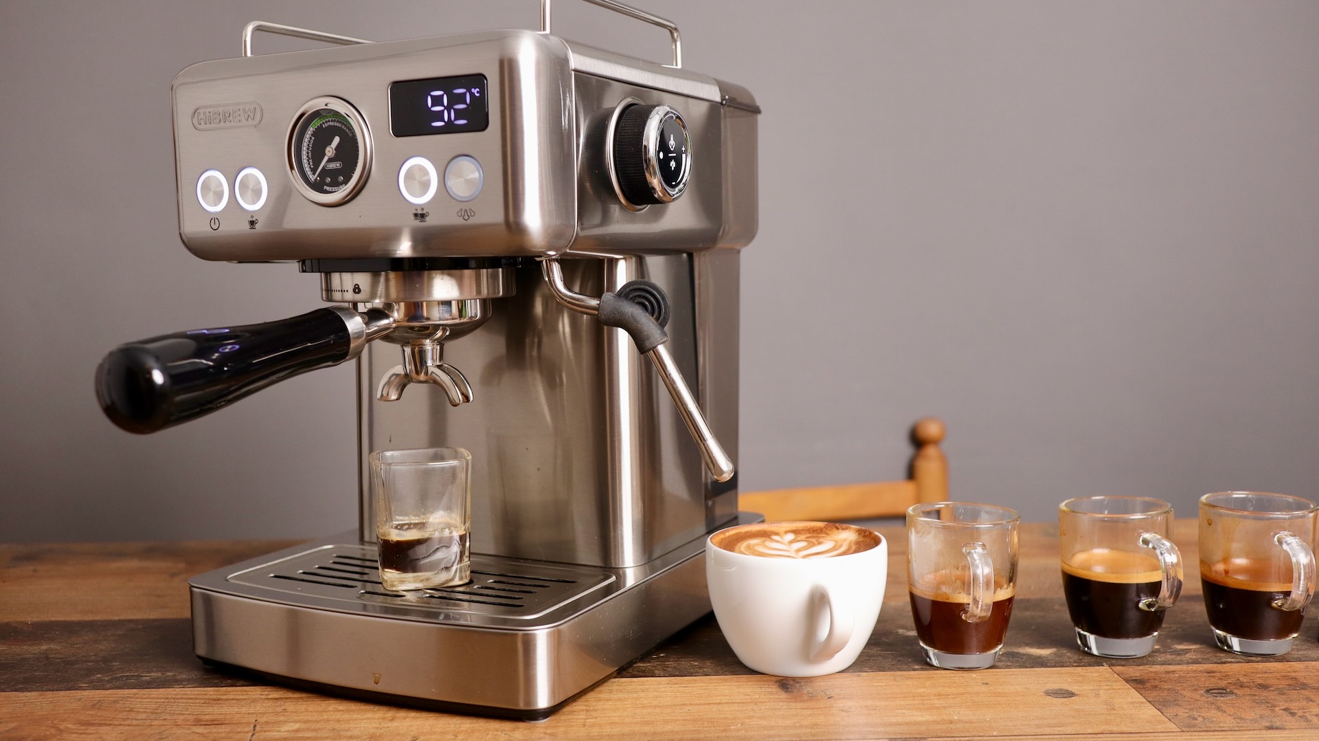 HiBrew H10A – With drinks